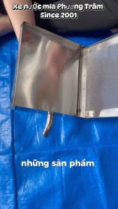 COMBO Lưới và máng khay hứng nước mía xe siêu sạch đủ kích thước loại tốt nhất tiết kiệm phí vận chuyển và bền nhất