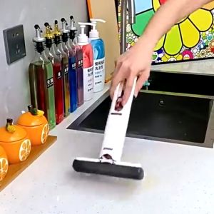 Cây Lau Cầm Tay Thông Minh Tự Vắt Có Đầu Lau Bọt Biển Nhỏ Gọn Đa Năng Lau Bàn Lau Bếp Lau Kính Xe Ô Tô