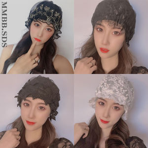 Lace Swim Cap Womens Non-Tight Long Hair Special Cute Japanese Style Face Slimming PU Trendy Adult Ladies Sport Fitness