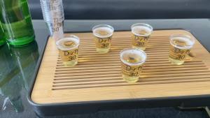 110PCS Cheers to 50 Years Shot Glasses 2oz Cups 50th Birthday Party Favors for Her and Him Women Men Anniversary Wedding Decorations 50th Party Favors for Guests Class Reunion Favors