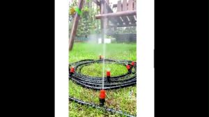 Hệ Thống Tưới Phun Sương Tự Động Làm Mát Căn Nhà Cây Cảnh -Bộ 10m dây( 6mm )và 12 béc phun