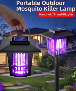 SUIYI | Solar-powered Outdoor Insect Zapper Light