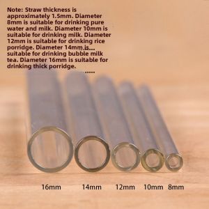 TEKANAI | Safe Heat-Resistant Glass Straw