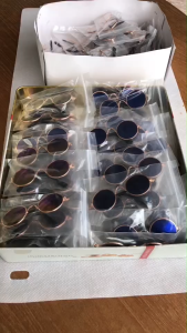 แว่นตาแมวน่ารัก สําหรับสัตว์เลี้ยง หมาก็ใส่ได้ แมวก็ใส่ดี