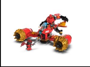 LEGO NINJAGO 71830 Đồ Chơi Lắp Ráp Chiến Giáp Và Xe Chiến Đấu Của Kai (333 chi tiết)