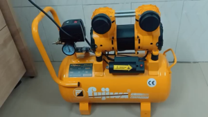 Máy nén khí Fujiwa FJ1525 dung tích 25L không dầu tốc nhanh tặng kèm dây Pu6m và nối bi