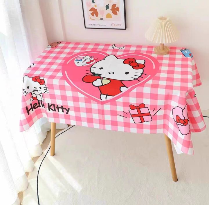 Cute Hello Kitty Table Cloth Coffee Table Cloth Cover New Design Lazada