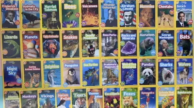 155 Books: National Geographic Kids Pre-reader/ Lever 1-3