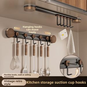 ZHUOLESHI | Rotatable Suction Cup Vintage Style Kitchen Wall Hanger