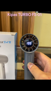 Kipas Mini Tangan T12 Bladeless 199 Kecepatan speed LED Hand Fan Usb Rechargeable Portable Personal Highspeed Electric Murah Berkualitas VIRAL Terbaru