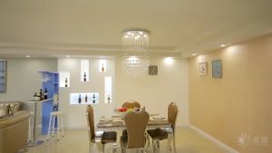 Crystal Lamp Dining Room Chandelier Individuality Round Lighting Modern Lights for Bar Counter Home