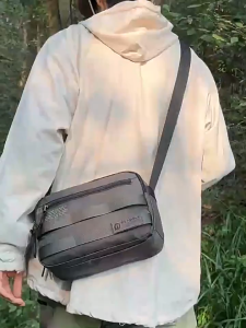 Nylon Polyester Water Resistant Sling Bag Men High Capacity Beg Lelaki Crossbody Bag Beg Silang Lelaki Men Bag (SL-070)