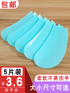 ใบพัดลมพลาสติกขนาดเล็ก 5 ชิ้นแทรกตรงพัดลมไฟฟ้าสากลใบบ้านใช้ทุกวันอุปกรณ์เสริมพัดลมขนาดเล็กแผ่นน้ําแข็ง