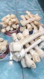 กระดูกผูกสีขาว กระดูก ช่วยขัดฟัน ลดกลิ่นปากสุนัข รสนม กระดูกสุนัข กระดูกสุนัข ขัดฟัน - Lazada