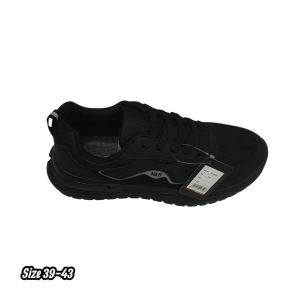 Sepatu Sneakers Casual Sepatu Casual Hitam/Hitam Pria Shoes