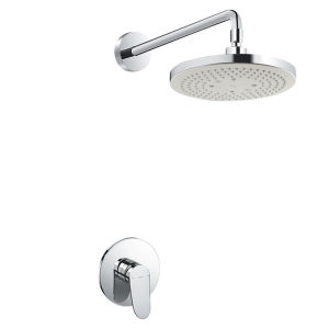 Wall-Mounted Pressure Boost Shower Head