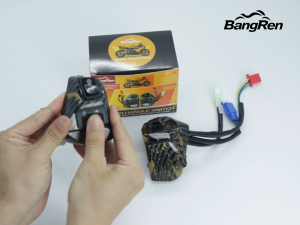 【COD】BangRen Carbon fiber Handlebar Switch Set with Universal Premium Quality Original Motorcycle