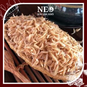 1kg Ruốc khô tép khô biển loại lớn sạch cát NEO Hải Sản Khô