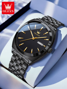 OLEVS | Automatic Black Samurai Square Waterproof Mens Watch