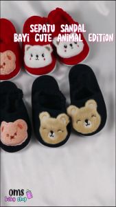 [DAPAT KOTAK MIKA] Sepatu Sandal Bayi Cute Animal Edition HOSANA / Sandal Bayi TERMURAH