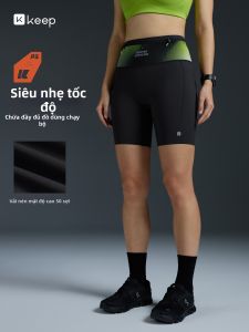 Keep | Quick-Drying Marathon Compression Tights Quarter-Length