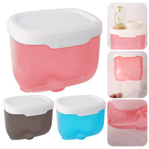 Punch-free Toilet Tissue Box Plastic Roll Holder Toilet Bathroom Tissue Box Pumping Box Tissue Holder