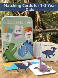 Dinosaur Transportation Fruit Cognition Matching Puzzle Educational Toy
