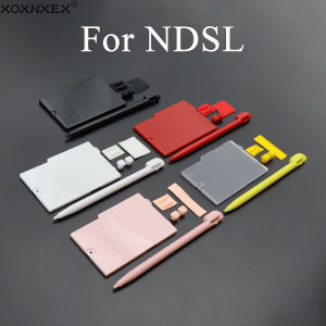 1/2/5Sets For NDSL Console Battery Cover Combo Set with Dust-proof Screw Hole Rubber Plugs and Stylus Pen For NDS Lite