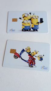 Kartu Flazz BCA Gen 2 / Emoney Mandiri - Etoll E-Money Custom | Minion UV Print