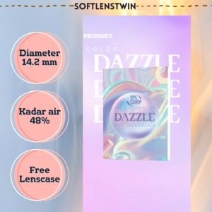 Soft Lens DAZZLE Normal & Warna 14.2 mm