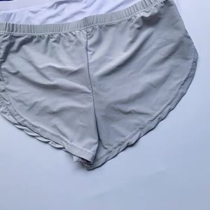 Men Shorts Gyms Sport Fitness Shorts Elastic Loose Sport Running Short Underpants Joggers Ice Silk Street wear Workout Clothes