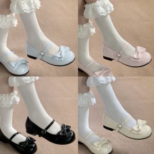 Giày Lolita Đầu Tròn Dễ Thương Ban Đầu Star Akari Giày Búp Bê Ngọt Ngào Có Nơ Bướm Cho Tiệc Sinh Nhật