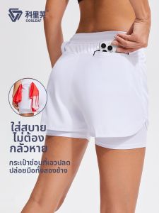 Quần Short Yoga Nữ Dáng Cao Phù Hợp Mùa Hè Chống Xem Thấu Giúp Gọn Gàng