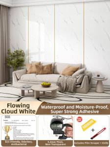 Self-Adhesive Waterproof Wall Panel for TV Background