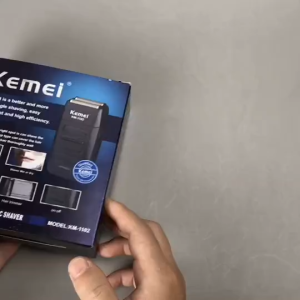 KEMEI KM-1102 Professional Electric Shaver with Type-C Waterproof Fast Charge Type-C Portable Travel Razor for Men