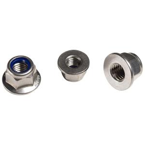 qd | Stainless Steel Carbon Steel Anti-Slip Locking Flange Nut White Zinc Black Zinc
