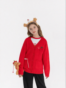 Spring New Style Cute 3D Bear Childrens Sweater