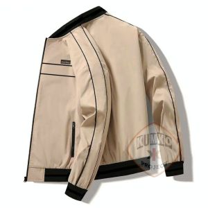 KUMKO.project Jaket Anti Air Bomber Line Parasut Motor Pria Distro Terbaru