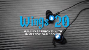 Sades Wings 20 Gaming Earphones Black/ Pink