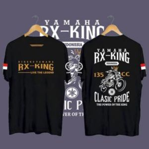 Kaos Tshirt Baju Distro Yamaha Rx-King Live The Legend