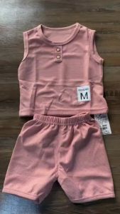 0-6yrs Baby kids sando terno for boy girl