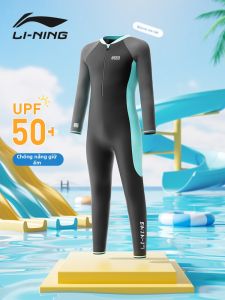 Li-Ning | Đồ Bơi Tay Dài Cho Bé Trai Chống Nắng UV
