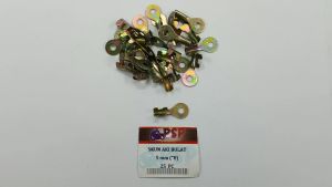 Skun Aki Bulat 5mm 8" Harga Pak Isi 25 (PSP) Scun Sekun Klem Terminal Accu Soket Socket Ring