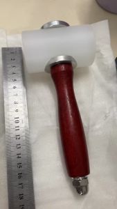 Búa Đục Lỗ Chạm Khắc Lõi Nhựa Cán Gỗ Dụng Cụ Đồ Nghề Làm Da Túi Xách Thủ Công Bóp Ví