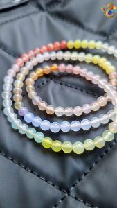 Yan Yuan Agate 3 Rounds Bracelet