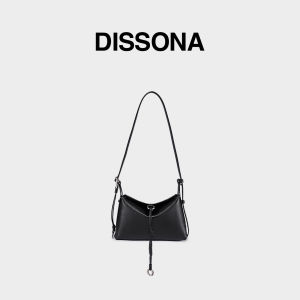 CRJKTVT Dongjie Echo Hobo Underarm Tanned Cowhide Dumpling Bag Shoulder Crossbody Bag Fashionable Soft Leather Purse