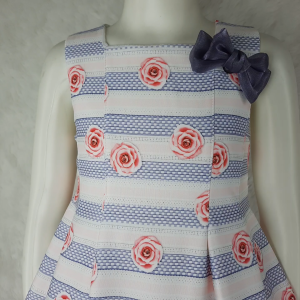 Big Joy Girls Casual Dress Blayke with Ribbon For Ages 1 to 5 Yrs Old 554445
