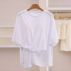 Casual Slim Pure Color Loose Breathable T-Shirt