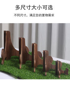 All-Mahogany Tea Cake Stand Plate Display Stand round Tray Craftwork Bracket Modern Simplicity Multi-Function Home Furniture