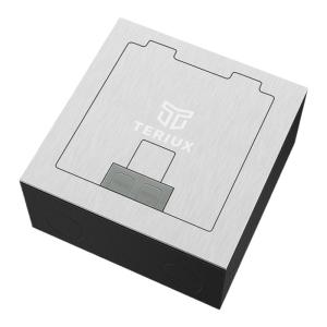 TERIUX | Hidden Floor Socket Five Holes Stainless Steel